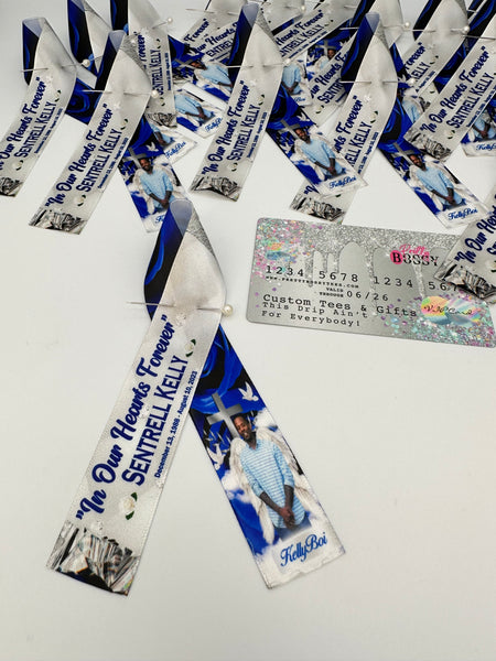 3D Memorial Ribbons