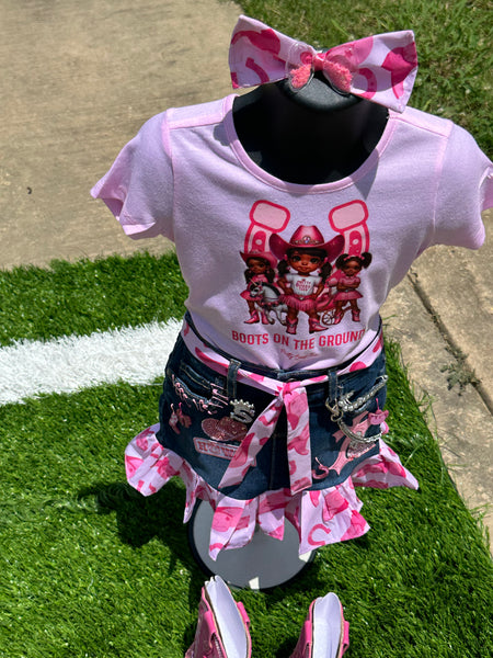 Cowgirl Junk Skirt Set