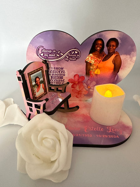 Heart & Rocking Chair Stand