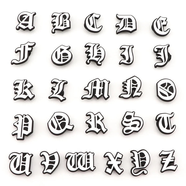 Old English Alphabet Letter