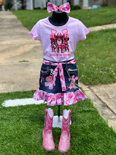 Cowgirl Junk Skirt Set