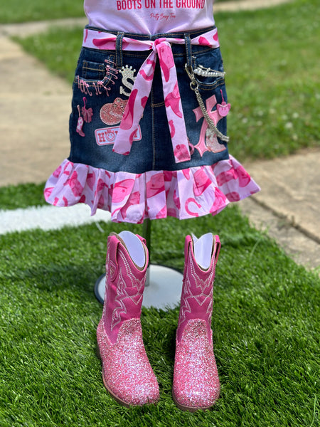 Cowgirl Junk Skirt Set