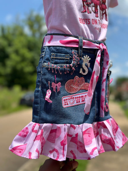 Cowgirl Junk Skirt Set