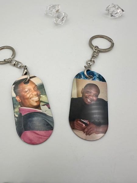 Photo Tag Keychain