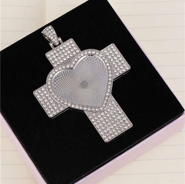 Cross Heart Necklace