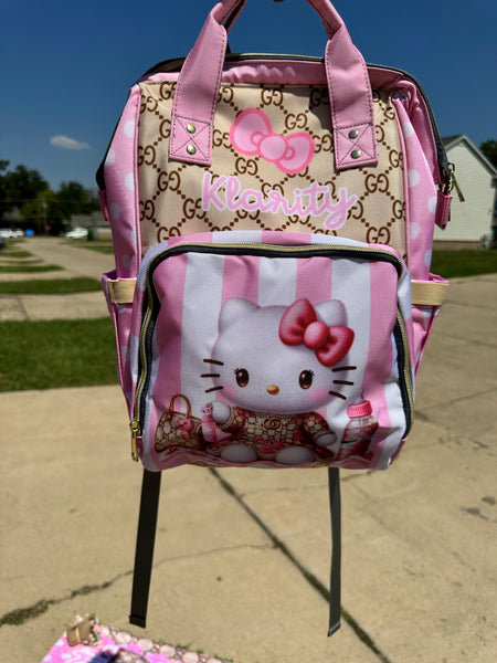 Custom Diaper Bag & Blanket Set