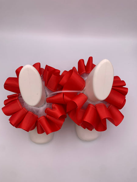 🎀 Solid Color Ruffle Anklets – Black Friday Special