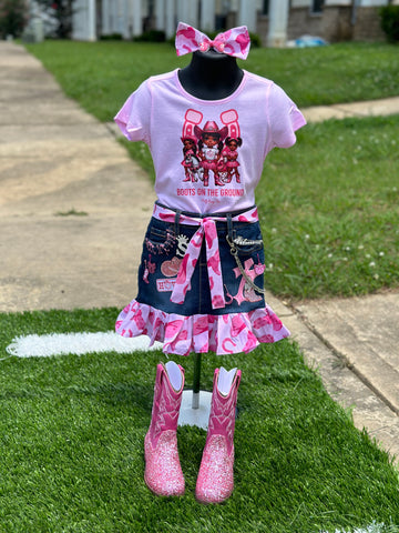 Cowgirl Junk Skirt Set
