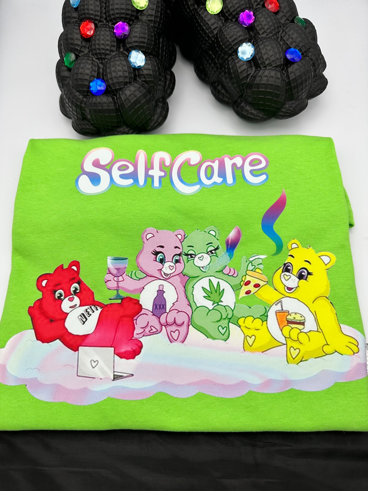 Self Care Bears T Shirt or Hoodie