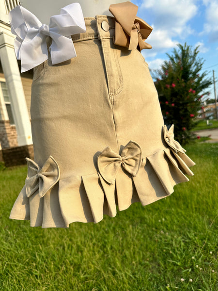 Custom Uniform Ruffle Skirt