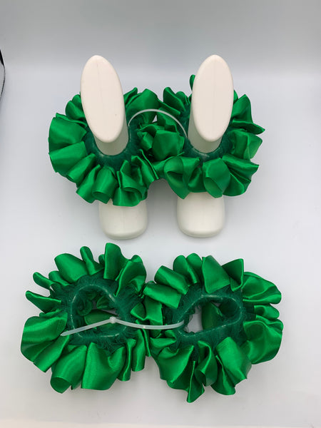 🎀 Solid Color Ruffle Anklets – Black Friday Special