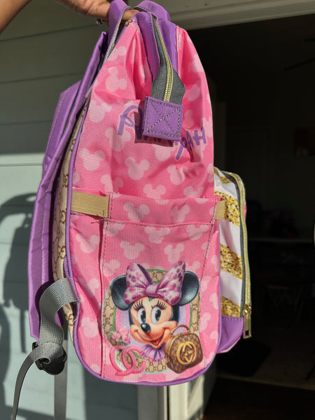 Custom Diaper Bag & Blanket Set