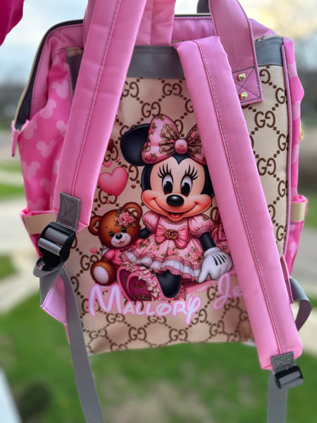 Custom Diaper Bag & Blanket Set