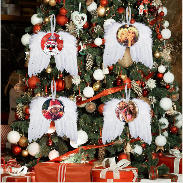 Memorial Custom Angel Wing Ornament – Black Friday $5 Deal