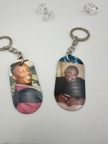 Photo Tag Keychain