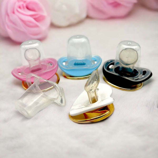 Personalized Bling Pacifier and Clip