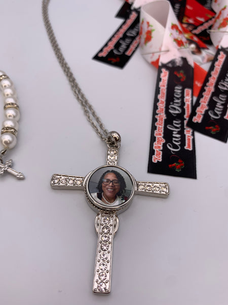 Cross Memorial Necklace